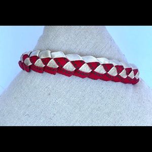 Fancy woven ribbon Headband - so pretty!